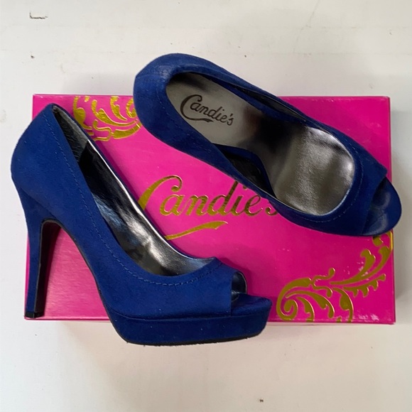 Candie's Shoes - Candie’s Blue Shoes
